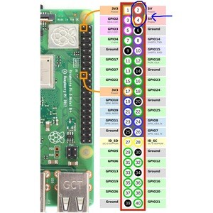 RASPBERRY PI 4B 8GB FULL KIT WITH RED / WHITE HOUSING