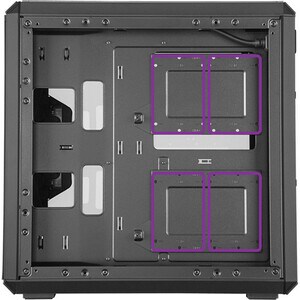 Cooler Master MasterBox Q500L Computer Case - Mid-tower - Black - Steel, Plastic, Acrylic - 2 x Bay - 1 x 4.72" x Fan(s) I