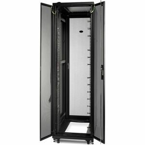 NETSHELTER SV 42U 600MMX1060MM ENCL WITH SIDES BLACK CUST PAYS FRT