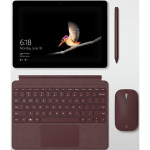 Microsoft- IMSourcing Surface Go Tablet - 10" - 4 GB RAM - 64 GB Storage - Windows 10 Pro - Silver - Intel microSDXC Suppo