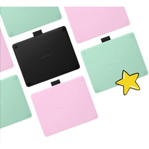 Wacom Intuos S CTL-4100WL Grafiktablett - 2540 lpi - Kabel/Kabellos - Pistazie - Bluetooth - 152 mm x 95 mm Aktiver Bereic