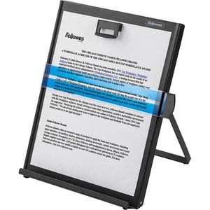 METAL COPYHOLDER LETTER BLACK 