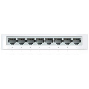 MINI DESKTOP SWTICH 8PORT 8/10/100M & PLASTIC CASE