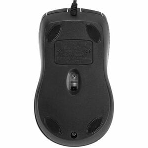 BLK MATTE USB FULL SIZE 3BUTTON OPTICAL MOUSE