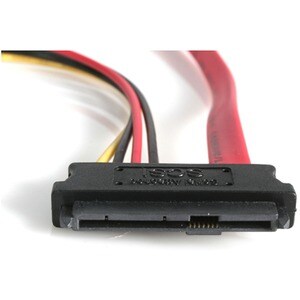 StarTech.com Câble Adaptateur SAS SFF 8482 vers SATA avec Alimentation LP4 - 46 cm - 2e bout: 1 x LP4 Power - Male, 1 x 29