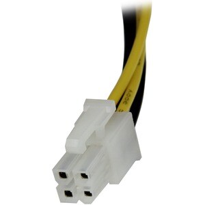 StarTech.com Câble d'extension d'alimentation processeur P4 4 broches ATX12V 20 cm -M/F - Pour Système d'alimentation - AT