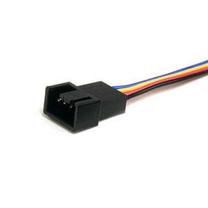 StarTech.com Câble répartiteur alimentation pr ventilateurs 4 broches 31cm -F/M - Pour Ventilateur - Molex / Molex - 1 Pcs