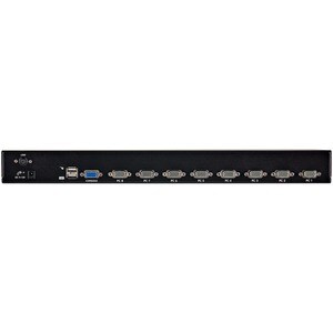 StarTech.com Kit de commutateur KVM USB à montage sur rack 1U 8 ports avec affichage à l'écran et câbles - 8 Ordinateur(s)