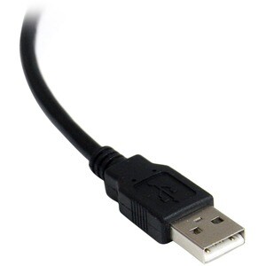 StarTech.com 1 Port FTDI USB auf RS232 Adapterkabel optisch isoliert - Schwarz