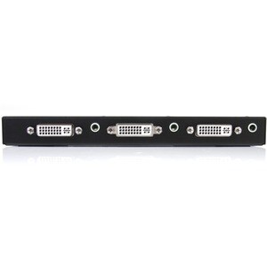StarTech.com 2 Port DVI Video Splitter mit Audio - 1920 x 1200 - 10 m Maximale Betriebsreichweite - Audio Line-In - Audio 