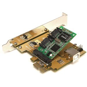 StarTech.com PCI Express auf Mini PCI Express Adapter Karte - 6,9 cm Höhe x 1,5 cm Breite - 1 Stück