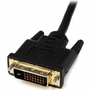 StarTech.com Câble adaptateur vidéo de 20 cm HDMI® vers DVI-D - HDMI femelle vers DVI mâle - 2e bout: 1 x 25-pin DVI-D Dig