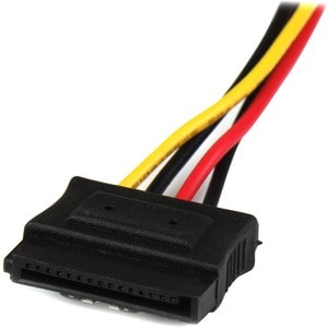 12IN 4PIN MOLEX TO DUAL SATA SATA Y SPLITTER CABLE