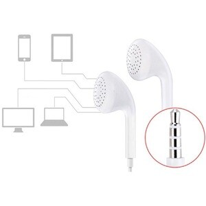 EARPHONES WITH MIC AND VOLUME CONTROL FOR APPLE IPHONE IPAD IPOD