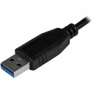 StarTech.com 4 Port USB 3.0 SuperSpeed Mini Hub - Schwarz - 4 Total USB Port(s) - 4 USB 3.0 Port(s) - PC, Mac
