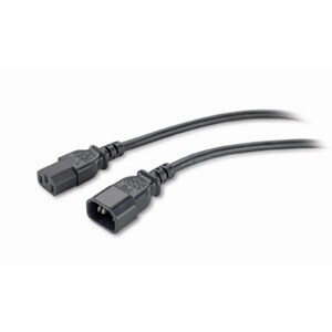 POWER CORD IEC 320 C13 TO IEC 320 C14