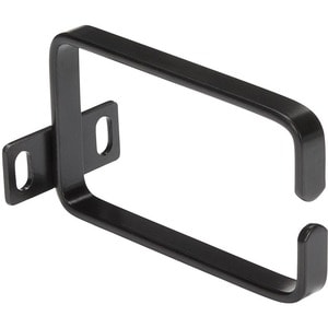 RACKMOUNT CABLE ORGANIZER STEEL D-RING W/ FLEXIBLE OPENING