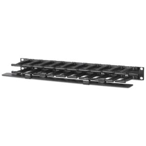 APC by Schneider Electric Kabelbündler - Schwarz - 1 Stück Paket - Kabelmanager - 1U Rack Height x 19" Panel Width