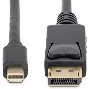 StarTech.com 3m Mini DisplayPort auf DisplayPort 1.2 Kabel, 4K x 2K mDP auf DisplayPort Adapter Kabel, Mini DP auf DP Moni