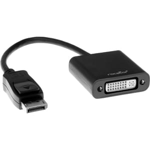 DISPLAYPORT TO DVI ADAPTER-1X DP MALE DIGITAL A/V TO 1 X DV1-D