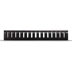 StarTech.com Panneau de gestion de câbles horizontal 1U pour rack de serveur - Guide pour câbles avec couverture - Panneau