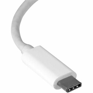 StarTech.com USB-C auf Gigabit Netzwerkadapter - USB 3.0 - Type-C Ethernet Adapter USB Powered - Weiß - USB 3.1 - Realtek 