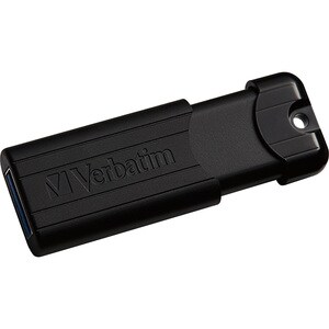 VERBATIM USB3.0 STORE N GO 32GB 32GB PINSTRIPE BLACK P-BLIST