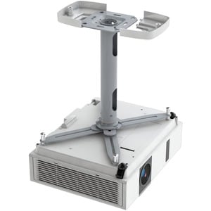 KINDERMANN Comfort2 Deckenhalterung für Projektor - Silber - max. 20 kg Traglast