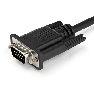 Adaptateur USB-C vers VGA 1m - Câble Actif USB-C à VGA - 1080p - Compatible TB3 - Câble USB-C à VGA - DP Alt Mode HBR2 - 2