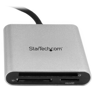 StarTech.com USB 3.0 Kartenleser mit USB-C - SD, MicroSD, CompactFlash Speicherkartenleser mit USB-C Kabel - Data_N_A