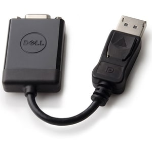 Cable vidéo Dell - 17,78 cm DisplayPort/VGA - pour Appareil vidéo, Projecteur, Moniteur, Station de travail, Ordinateur Po