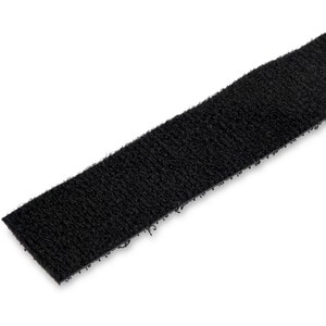 StarTech.com 15,2 m Klettbandrolle, Wiederverwendbare Zuschneidbare Klettkabelbinder, Industrielle Klettverschluss Rolle, 
