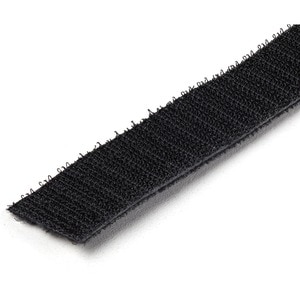 StarTech.com 7,6 m Klettbandrolle, Wiederverwendbare Zuschneidbare Klettkabelbinder, Industrielle Klettverschluss Rolle, S