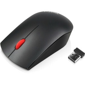 Lenovo Essential Maus - Funkfrequenz - USB - Optisch - Schwarz - Kabellos - 2,40 GHz - Symmetrisch