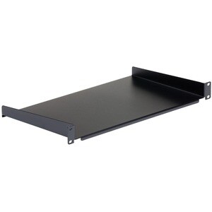 StarTech.com Étagère 1U pour armoire serveur - Profondeur de 250 mm - Étagère cantilever montable en rack - Acier - 20,05 