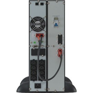 ONLINE USV-Systeme X1000RBP. Formfaktor: Rackmount, Rack-Kapazität: 2U, Produktfarbe: Schwarz. Batteriekapazität: 9 Ah. Br