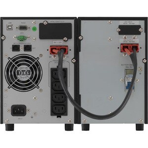 ONLINE USV-Systeme X1000BP, Tower, Schwarz, ONLINE USV-Systeme XANTO 1000, 1500, 9 Ah, 158 mm, 397 mm
