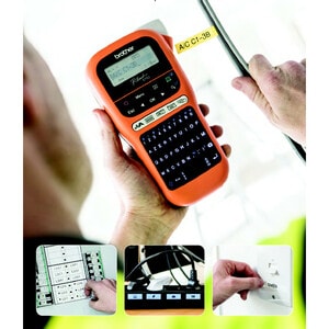 Brother P-touch PT-E110 Elektronischer Etikettendrucker - Thermotransfer - 20 mm/s Mono - 180 dpi - Klebefilm - Batterie -