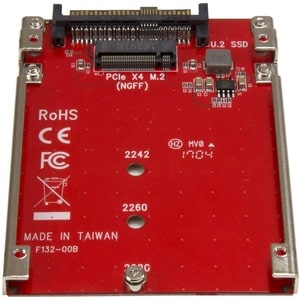 StarTech.com Adaptateur disque dur M.2 vers U.2 pour SSD M.2 PCIe NVMe - SFF-8639 - Carte PCI Express M.2
