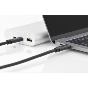 Digitus USB-C 3.1 Gen2 Anschlusskabel, USB-C to USB-C. Kabellänge: 1 m. Anschluss 1: USB C, Anschluss 2: USB C, USB-Versio