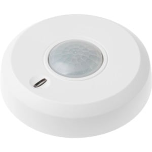 LUPUS LUPUSEC Bewegungssensor - Kabellos - Passiv-Infrarot-Sensor (PIR) - 12 m Bewegungssensor-Distanz - Deckenhalterung, 