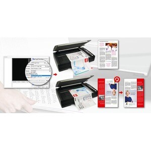 Plustek OpticBook A300 Plus Flachbettscanner - 600 dpi Optische Auflösung - 48-bit Farbtiefe - 16-bit Graustufen - USB
