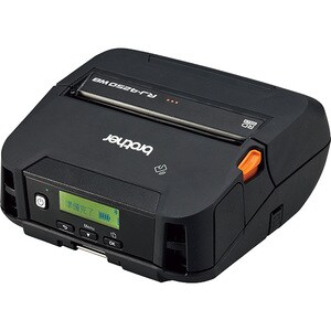BROTHER RJ-4250WB, Etikettendrucker, LCD, mobil, Thermodirekt, Doppeltabrisskante, 3 Zoll, Auflösung: 8 Punkte/mm (203dpi)
