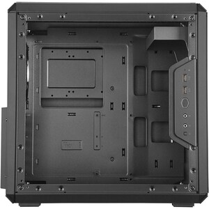 Cooler Master MasterBox Q500L Computer Case - Mid-tower - Black - Steel, Plastic, Acrylic - 2 x Bay - 1 x 4.72" x Fan(s) I