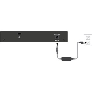 NETGEAR GS305 Switch 5 Port Gigabit Ethernet LAN Switch (Plug-and-Play Netzwerk Switch, LAN Verteiler, Hub energieffizient