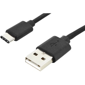 Digitus USB Type-C Verbindungskabel, Typ C auf A. Kabellänge: 1,8 m. Anschluss 1: 2 x USB A, Anschluss 2: USB C, USB-Versi