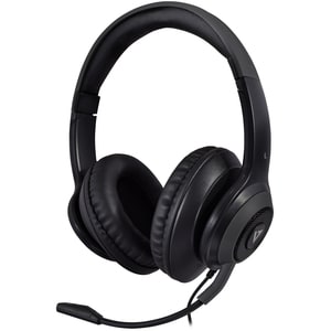 V7 Premium HC701 Kabel Kopfbügel, Über das Ohr Stereo Headset - Grau, Schwarz - Microsoft-Teams-Zertifizierung - Binaural 