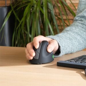 R-Go Tools Ergonomische Maus R-Go HE Break mit Pausensoftware, medium (Handlänge 165-185mm), Rechtshänder, bluetooth, schw