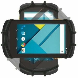 MOBILIS Handgelenkhalterung für Handgerät - Horizontal/Vertikal - Bildschirmgröße: 12,7 cm bis 17,8 cm (7 Zoll) - Silikon