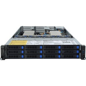 Gigabyte R282-Z90 Server-Barebone-System - 2U Rackmount - Socket SP3 - 2 x Prozessor-Support - AMD Chip - 128 GB DDR4 SDRA